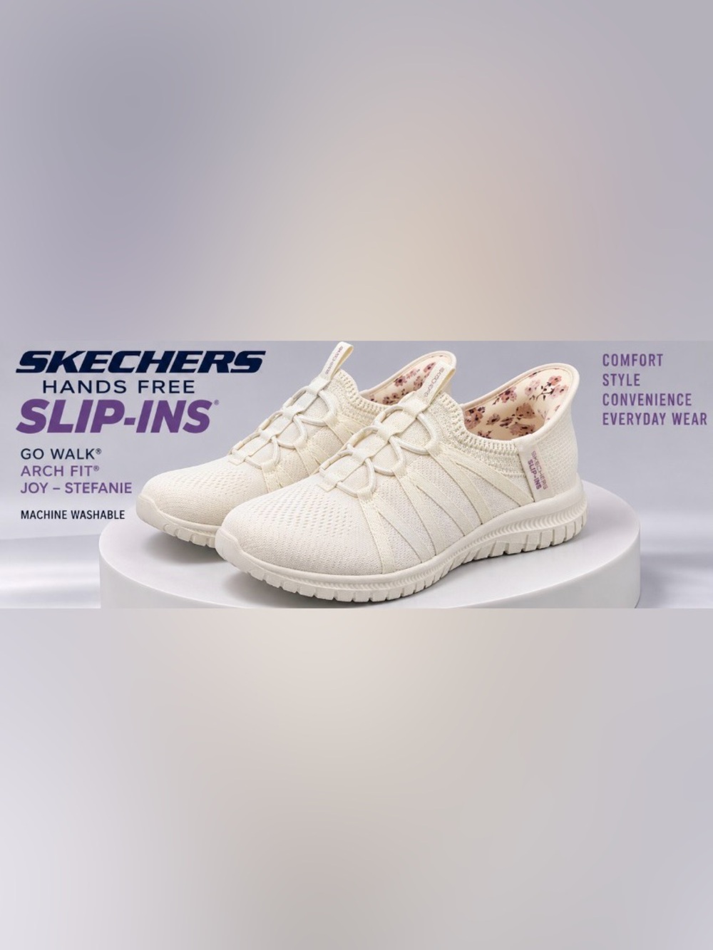 👟 Skechers GO WALK Arch Fit Joy – Stefanie Slip-Ins women’s 8.5 NWT